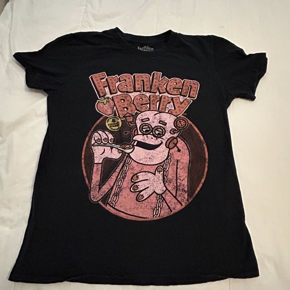 Frankenberry Vintage-Style T-Shirt - Picture 1 of 2